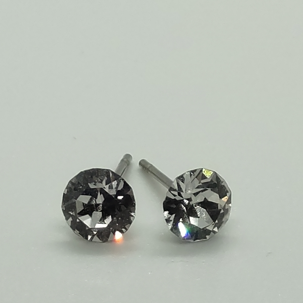 Swarovski Crystal Stud Earring in Clear